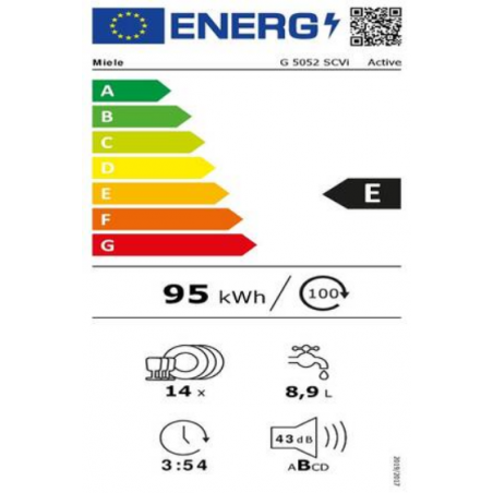 Lave Vaisselle MIELE G5052SCVI
