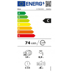 Lave Vaisselle MIELE G7310SCUAD