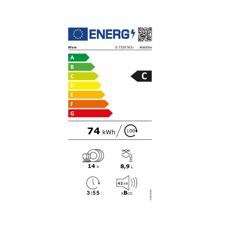 Lave Vaisselle MIELE G7310SCUAD