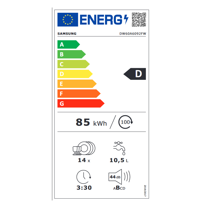 Lave Vaisselle SAMSUNG DW60A6092FW