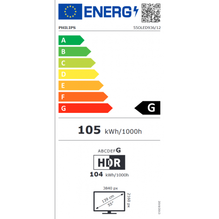 Télévision PHILIPS 55OLED936/12