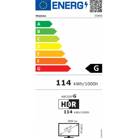 Télévision HISENSE 55A9G