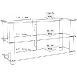 Meuble TV NORSTONE EPUR 3