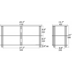 Meuble TV NORSTONE EPUR 3