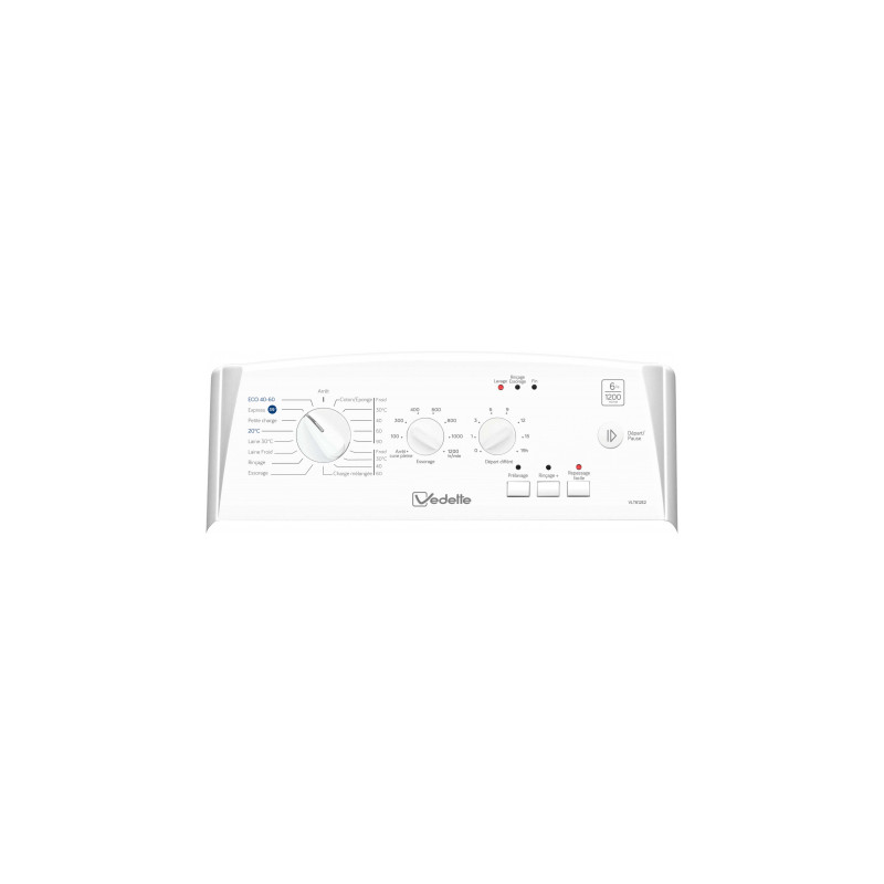 Lave Linge VEDETTE VLT612E2