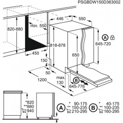 Lave Vaisselle AEG FSE72507P