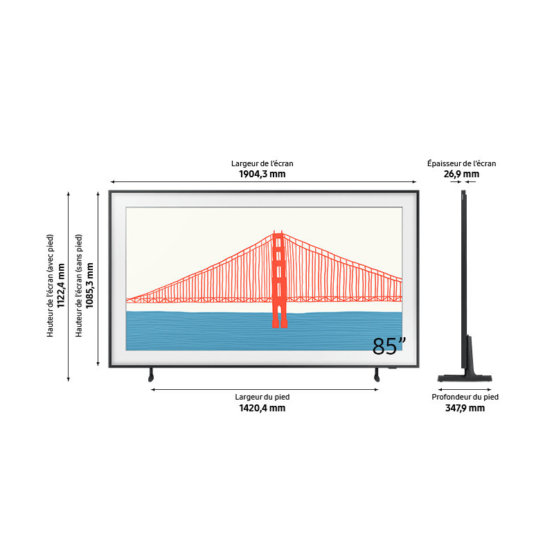 Télévision SAMSUNG QE85LS03A