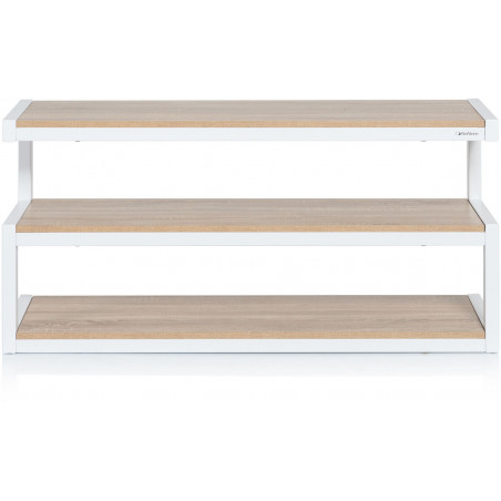 Meuble TV NORSTONE ESSE BLANC ET CHÊNE