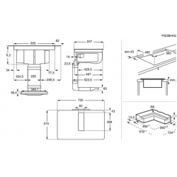 Plaque de cuisson AEG IDE74243IB