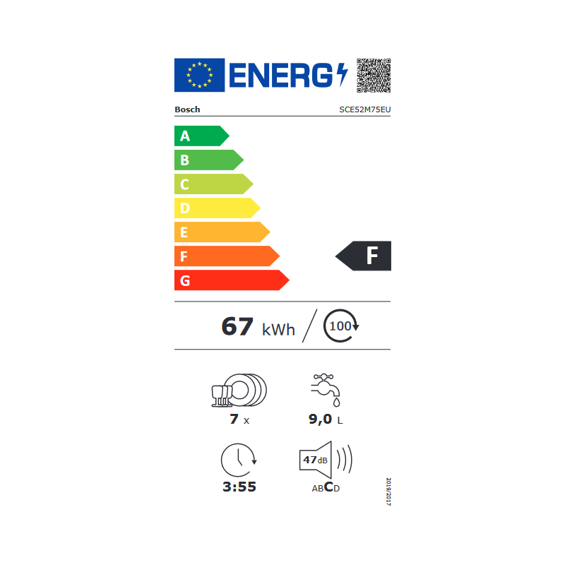 Lave Vaisselle BOSCH SCE52M75EU