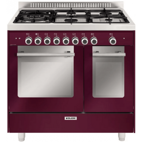 Cuisinière GLEM GXD96CVBR