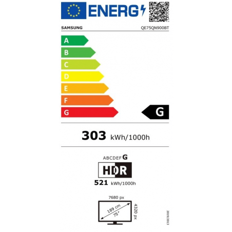 Télévision SAMSUNG QE75QN900B