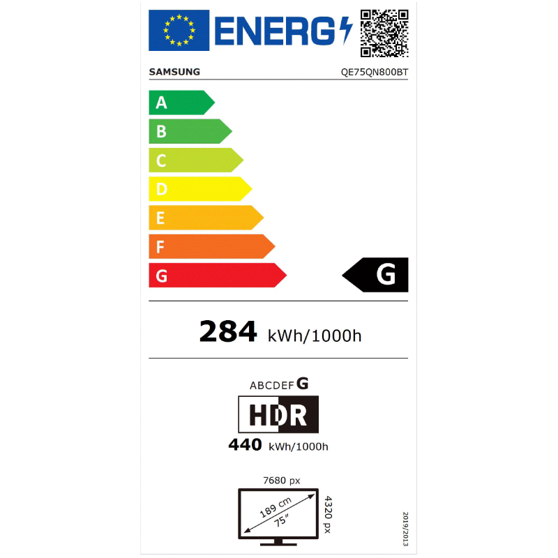 Télévision SAMSUNG QE75QN800B