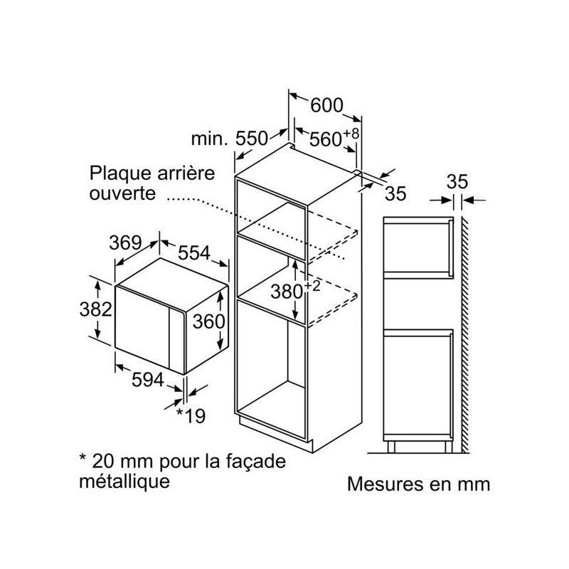 Micro ondes NEFF HLAWD53N0