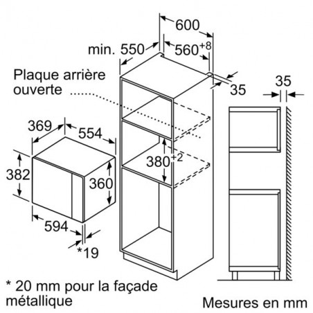 Micro ondes NEFF HLAWD53N0