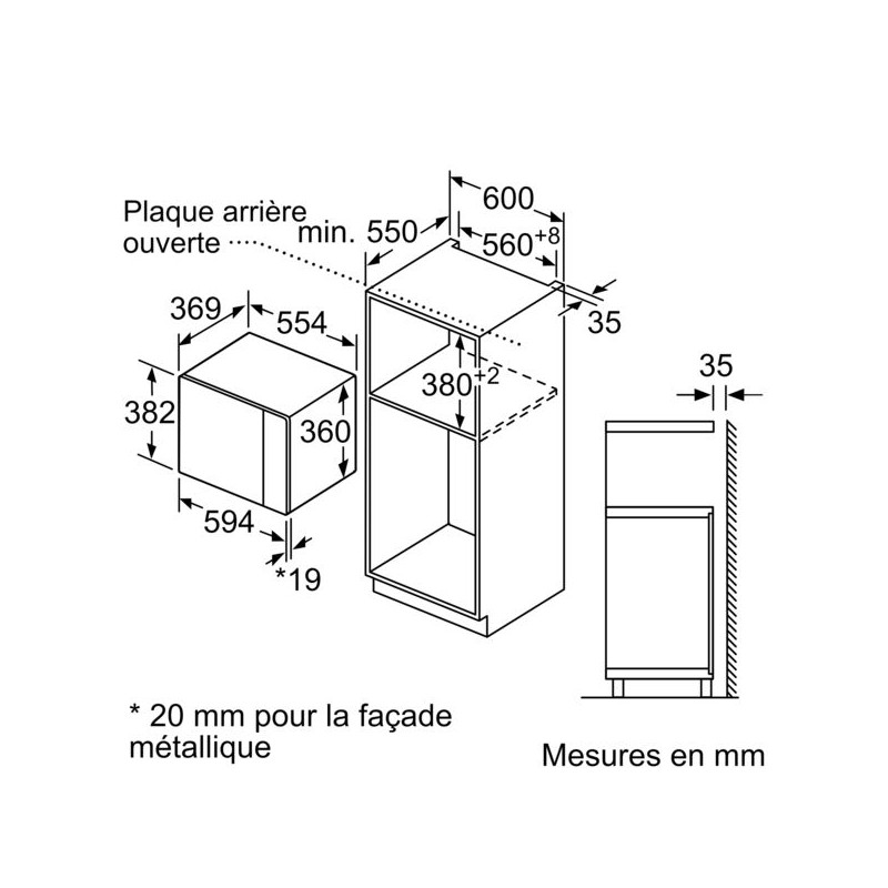 Micro ondes NEFF HLAWD53N0