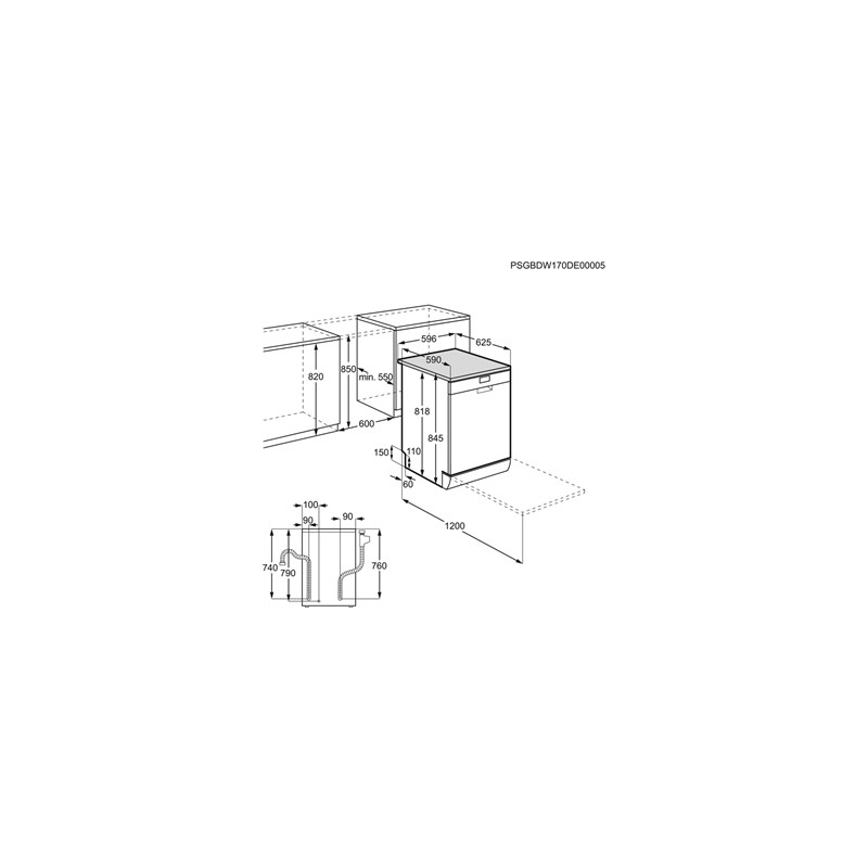 Lave Vaisselle ELECTROLUX ESF9515LOX