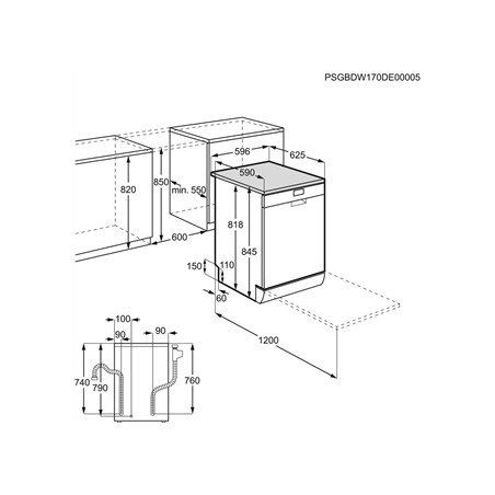 Lave Vaisselle ELECTROLUX ESF9515LOX