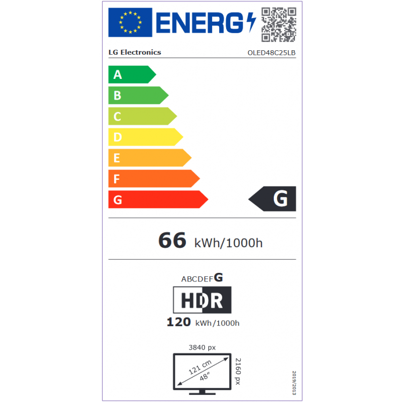 Télévision LG OLED48C25LB