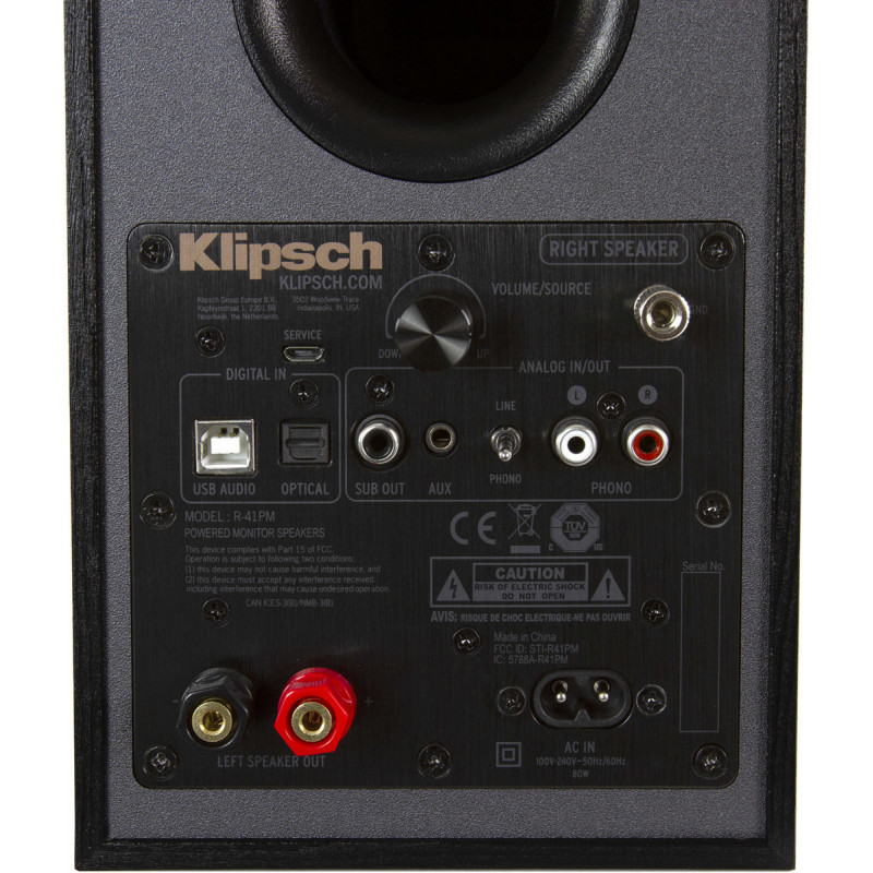 Enceintes compactes KLIPSCH R-41PM