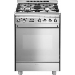 Cuisinière mixte BOSCH-HXR39IG20-60 cm-Blanc