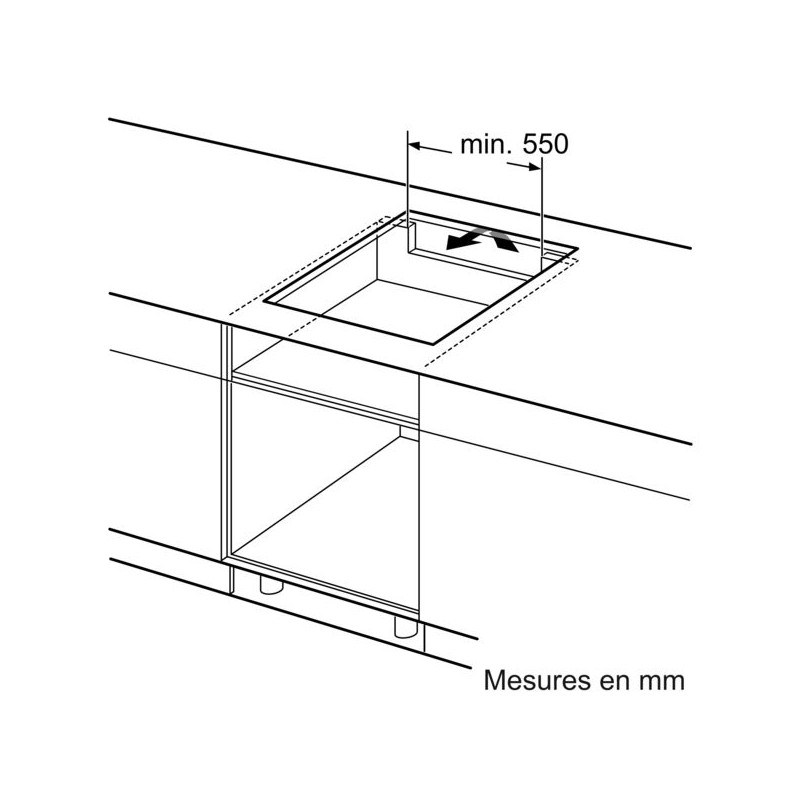 Plaque de cuisson BOSCH PUC611BB5E