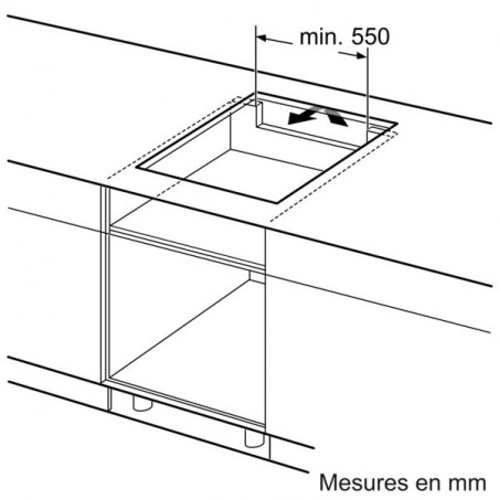 Plaque de cuisson BOSCH PUC611BB5E