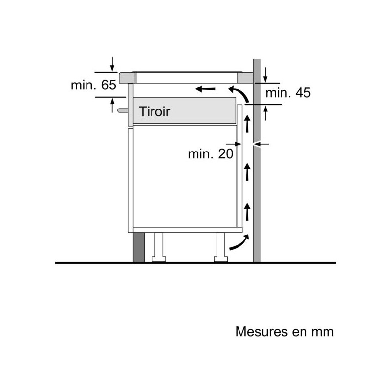 Plaque de cuisson BOSCH PUC611BB5E