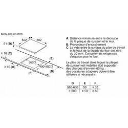 Plaque de cuisson BOSCH PIJ611BB5E
