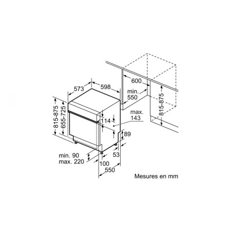 Lave Vaisselle BOSCH SMI8YCS03E