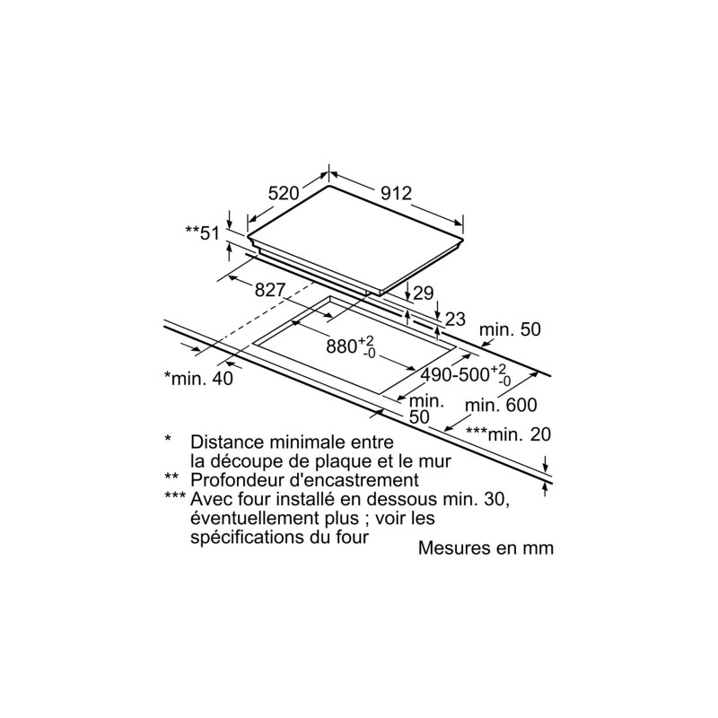 Plaque de cuisson SIEMENS EX975LXC1F