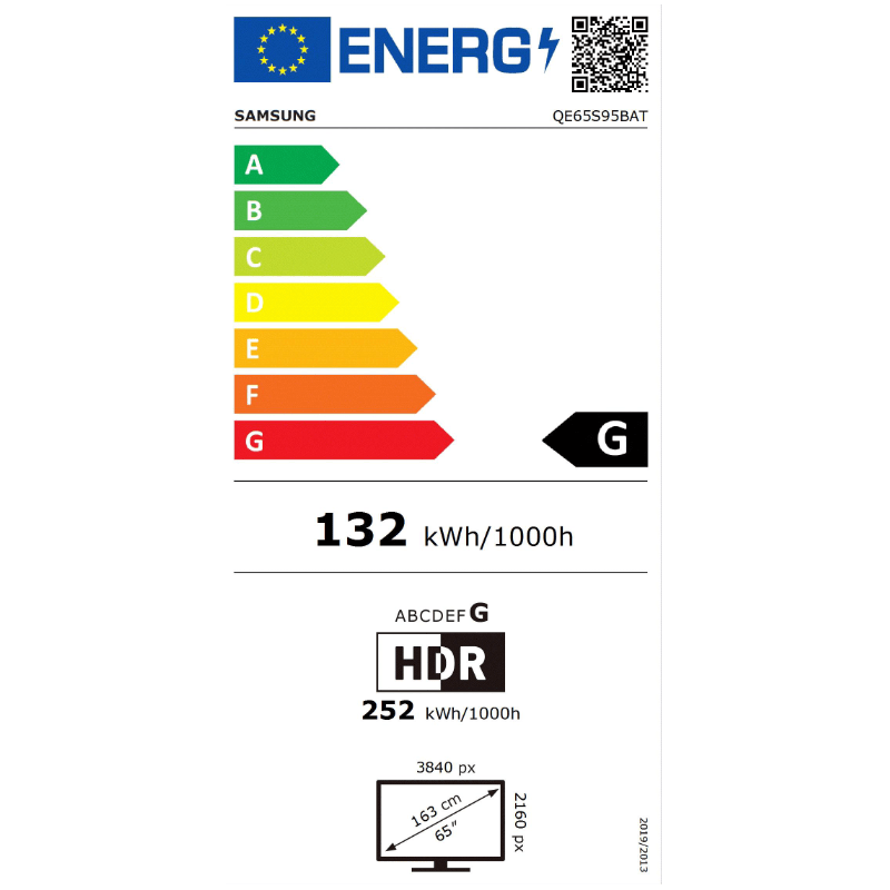 Télévision SAMSUNG QE65S95B