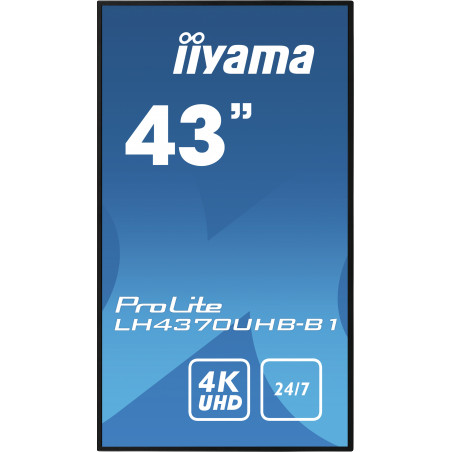 Moniteurs LED/OLED IIYAMA LH4370UHB-B1