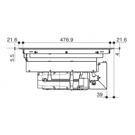 Plaque de cuisson ROBLIN GALILEO SMART 600N-FABER