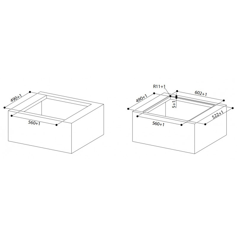 Plaque de cuisson ROBLIN GALILEO SMART 600N-FABER