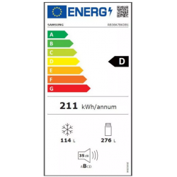 Réfrigérateur congélateur SAMSUNG RB38A7B6DB1/EF