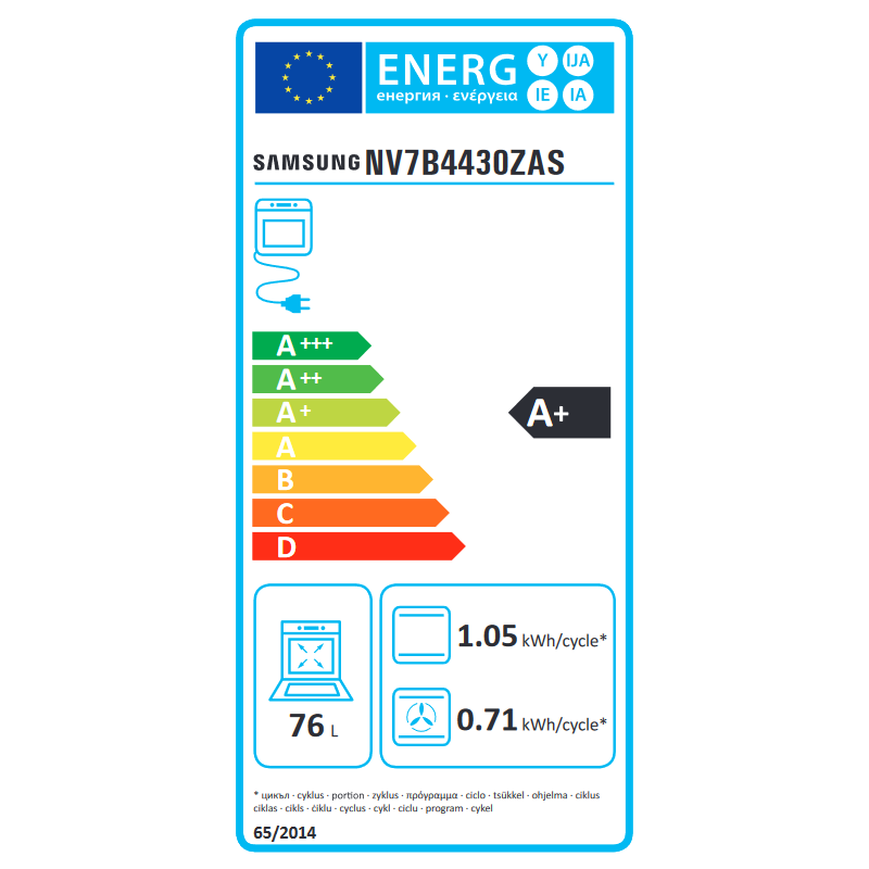 Four SAMSUNG NV7B4430ZAS