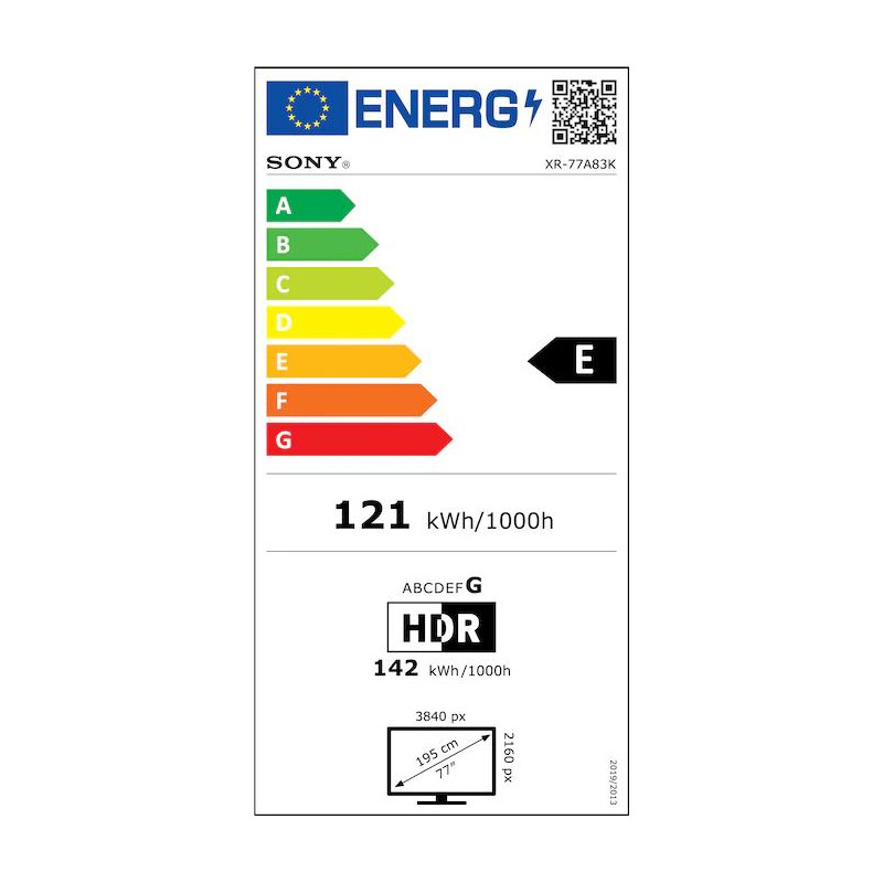 Télévision SONY XR77A83KAEP
