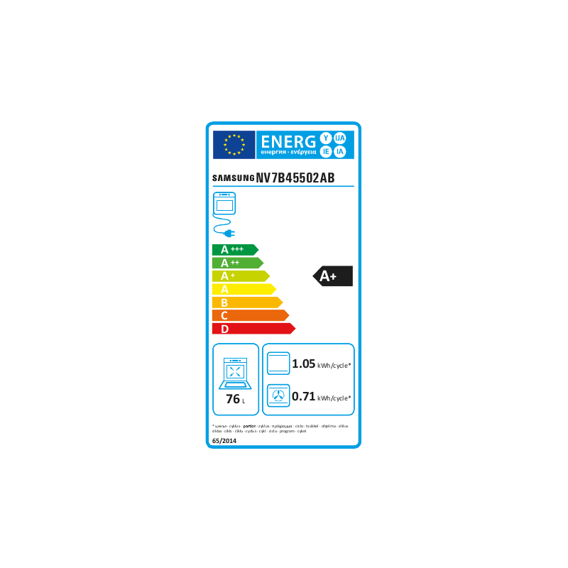 Four SAMSUNG NV7B45502AK/U1