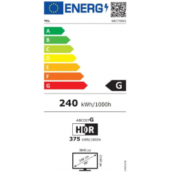 Télévision TCL 98C735