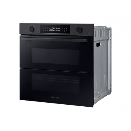 Four encastrable pyrolyse SAMSUNG NV7B45502AB Dual Cook Flex ,76L, Vapeur  naturelle Pas Cher 