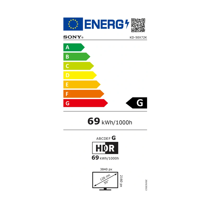 Télévision SONY KD50X72KPAEP