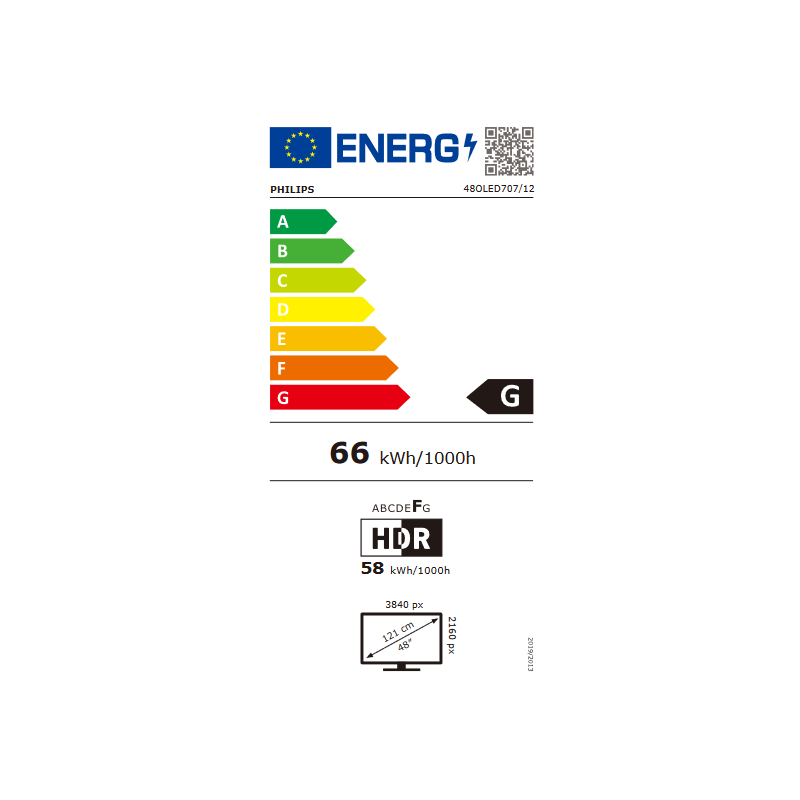 Télévision PHILIPS 48OLED707/12