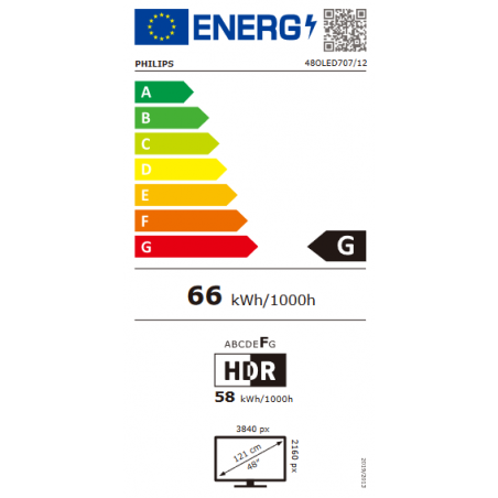 Télévision PHILIPS 48OLED707/12