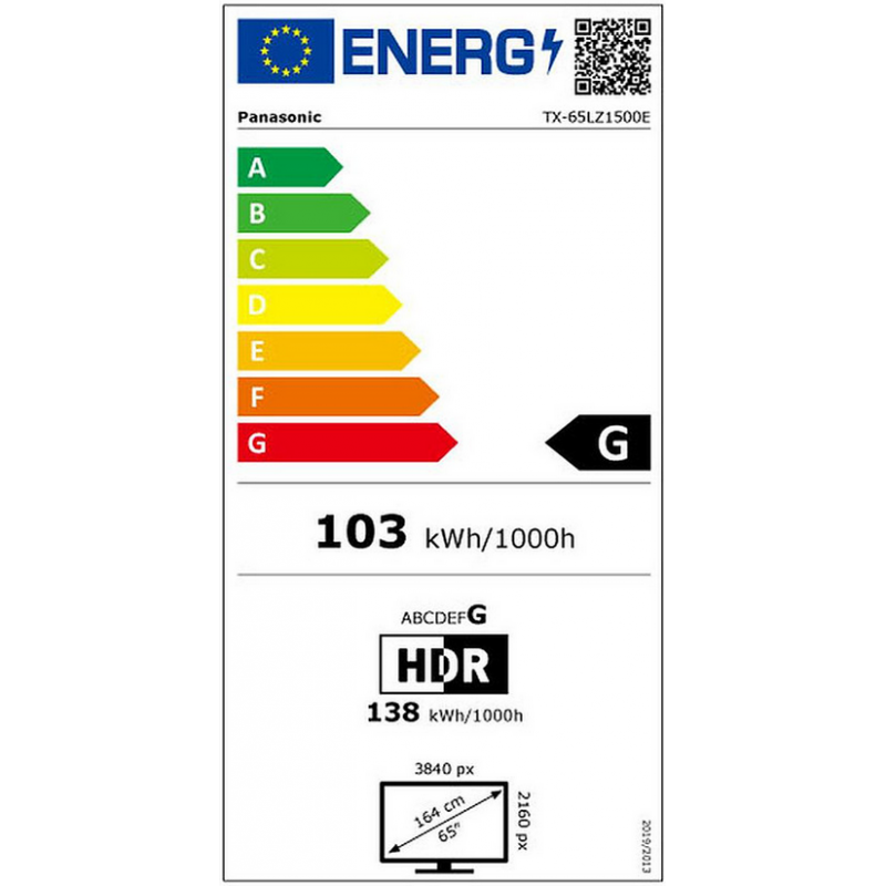 Télévision PANASONIC TX-65LZ1500E