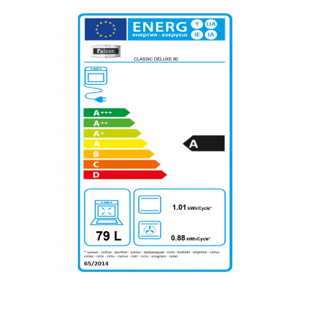 Cuisinière FALCON CDL90DFBL/C