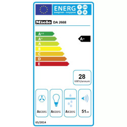 Hotte MIELE DA2668IN