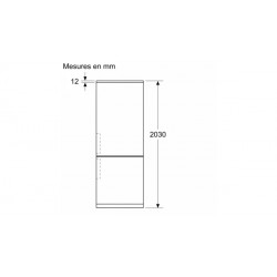 Réfrigérateur congélateur SIEMENS KG49NEICU