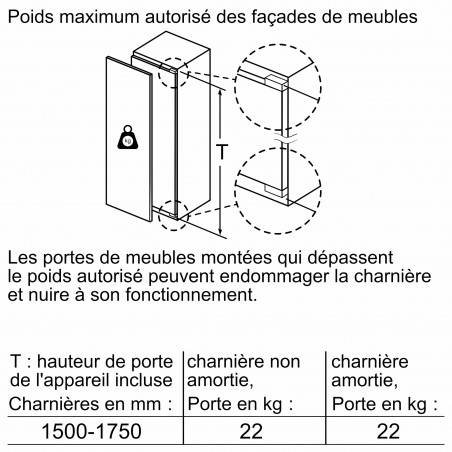 Congélateur SIEMENS GI81NECF0