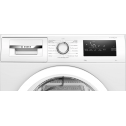 Sèche-linge pompe à chaleur avec condenseur 60cm 8kg blanc - Bosch -  WTH83V1MFR